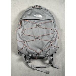 The North Face Womens Borealis Luxe Laptop Backpack (Gardenia White/Burnt Coral)
